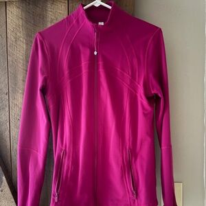 Lululemon Define jacket, pink, size 12